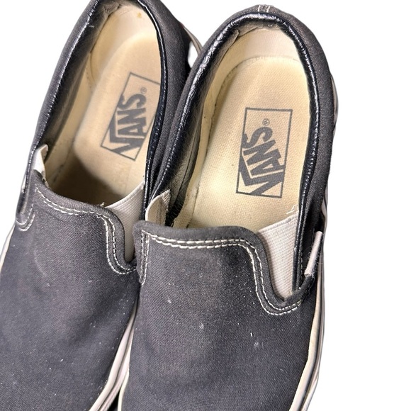 Vans Black Slip-ons - Picture 8 of 10